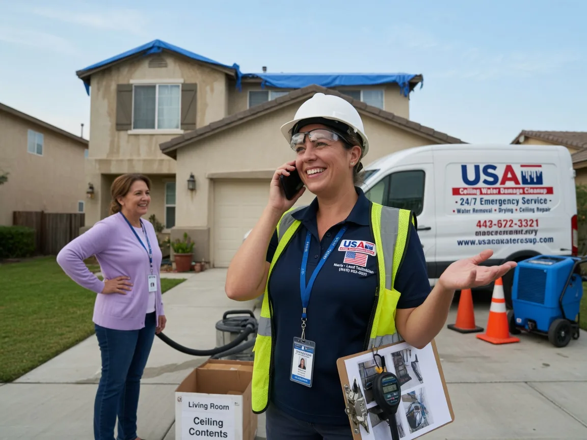 Ceiling Water Damage Restoration Ada, OH FAQs